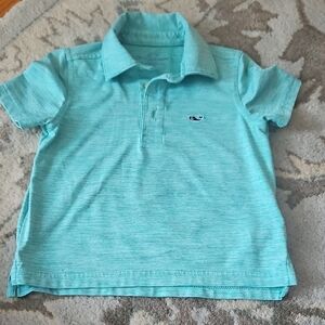 Kids Aqua Polo Shirt